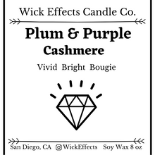 Load image into Gallery viewer, Plum & Purple Cashmere