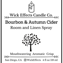 Load image into Gallery viewer, Bourbon &amp; Autumn Cider Room &amp; Linen Spray
